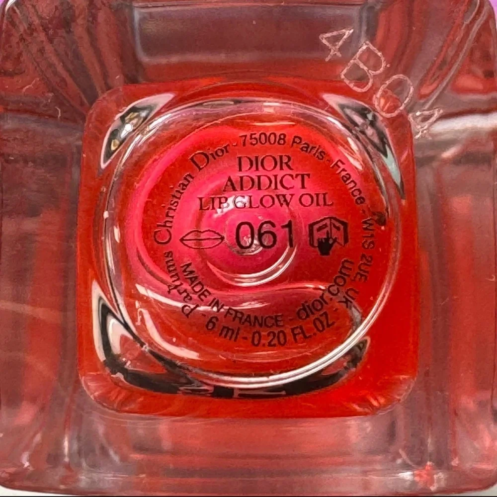 Dior Addict Lip Glow Oil Hydrating High-Shine Gloss (Poppy Coral 061) NWOB - Picture 2 of 3